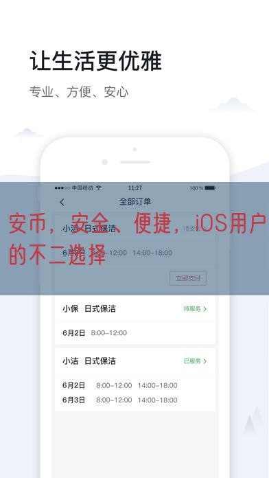 安币，安全、便捷，iOS用户的不二选择