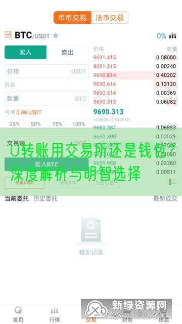 U转账用交易所还是钱包？深度解析与明智选择