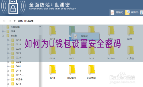 如何为U钱包设置安全密码
