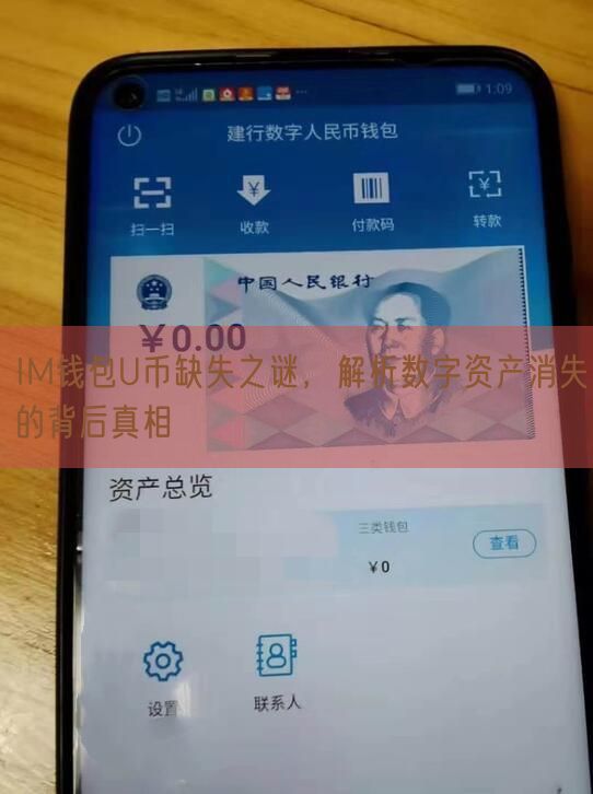 IM钱包U币缺失之谜，解析数字资产消失的背后真相
