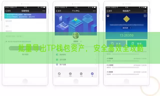 批量导出TP钱包资产，安全高效全攻略