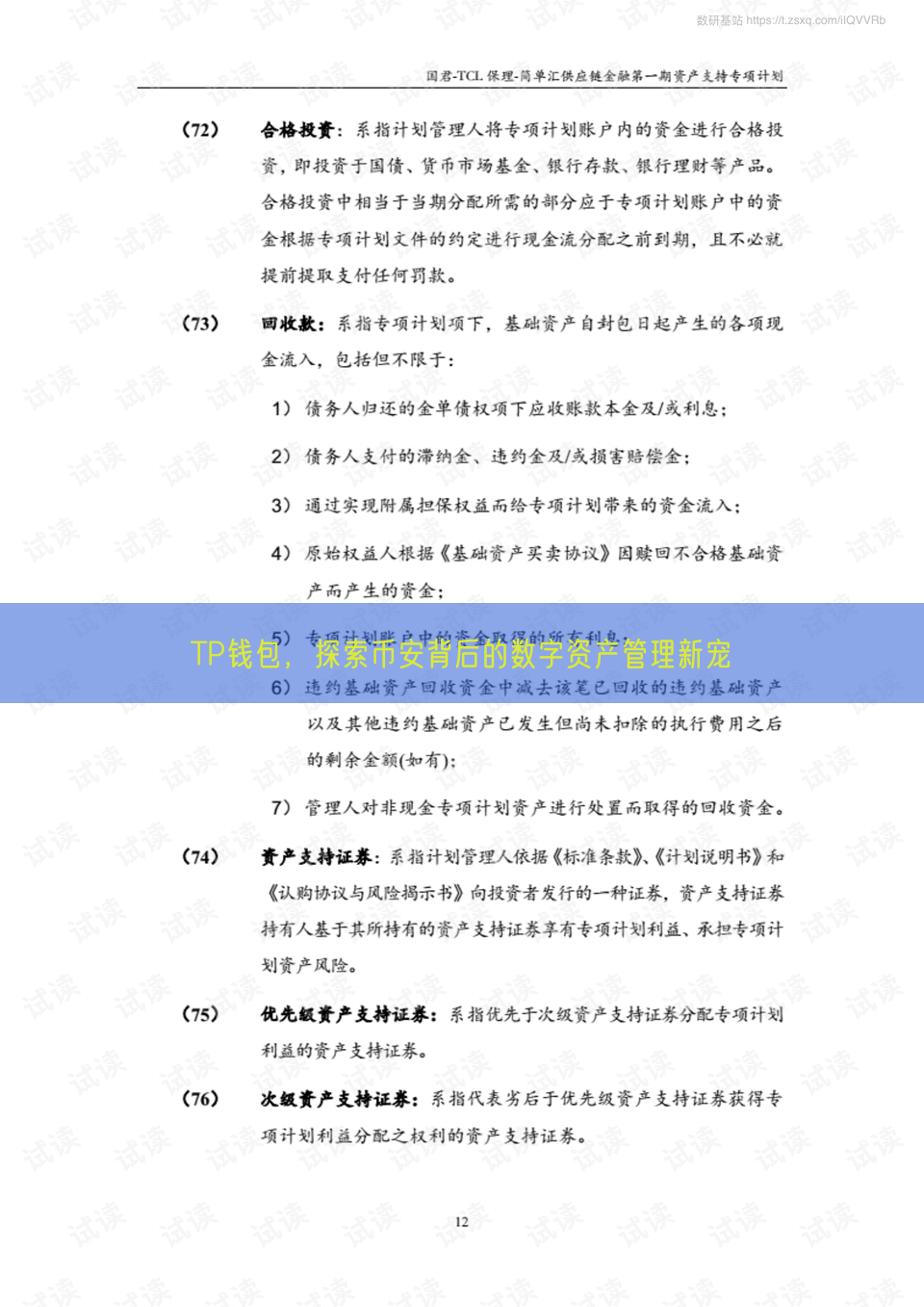 TP钱包，探索币安背后的数字资产管理新宠