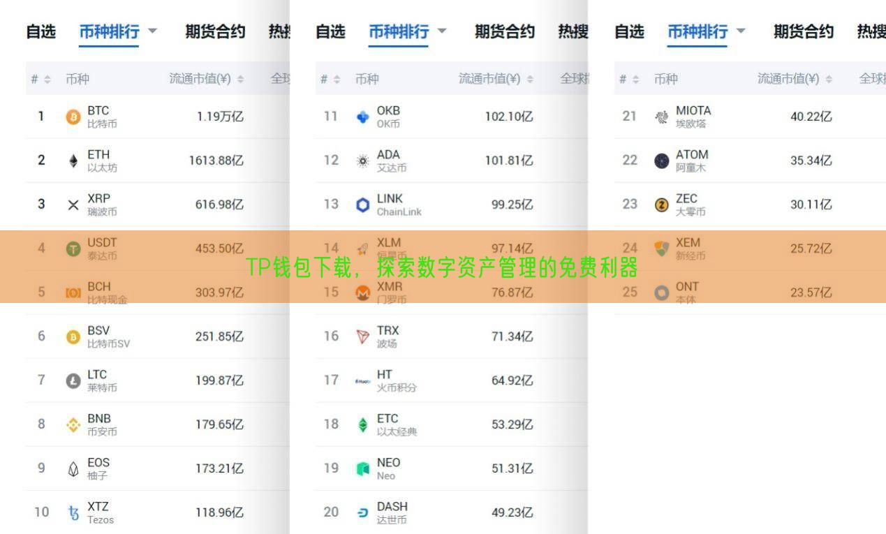 TP钱包下载，探索数字资产管理的免费利器