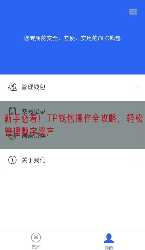 新手必看！TP钱包操作全攻略，轻松管理数字资产