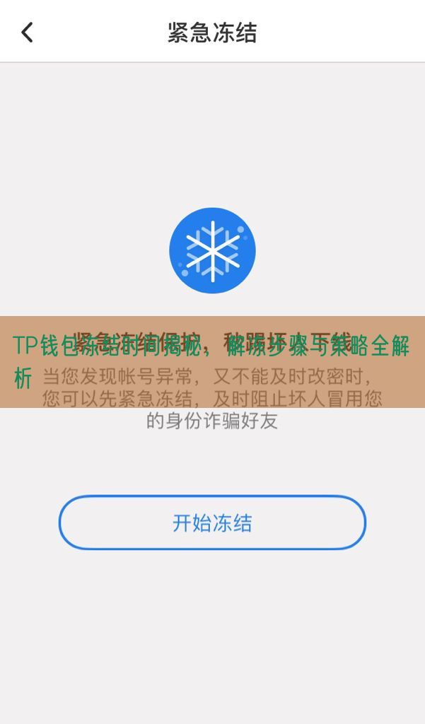 TP钱包冻结时间揭秘，解冻步骤与策略全解析