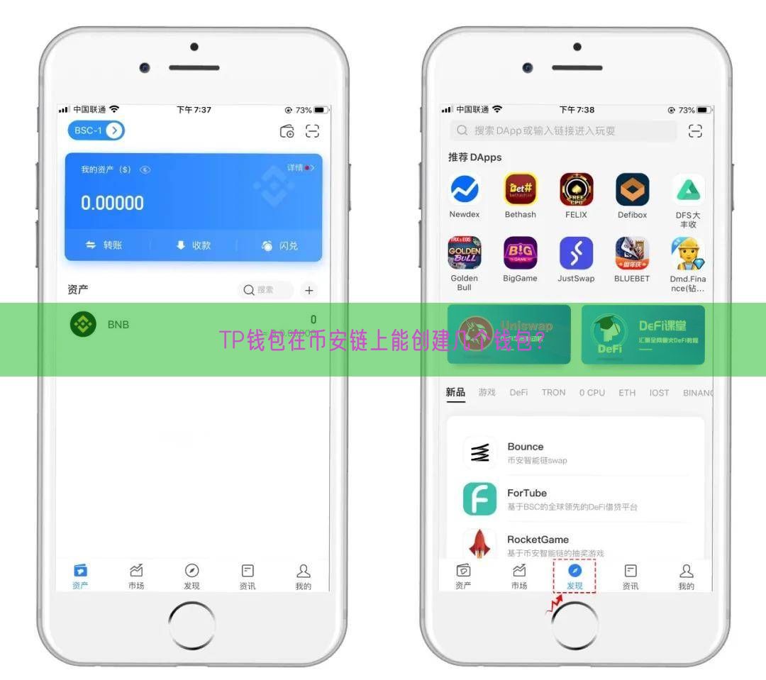 TP钱包在币安链上能创建几个钱包？
