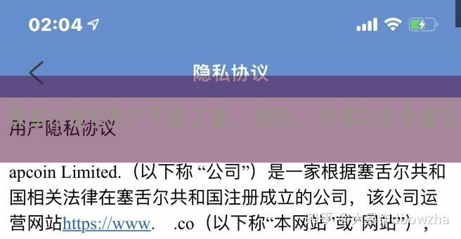 探索tp钱包资产不显之谜，原因、对策与安全建议