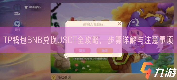 TP钱包BNB兑换USDT全攻略，步骤详解与注意事项